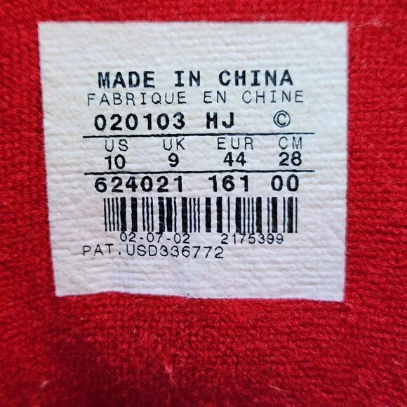 Nike Air Force Max B 'White Varsity Red' (2002) Vintage - Picture 3 of 13